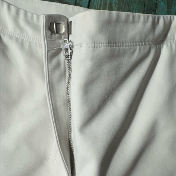 Helmut Lang Tan Trouser Pants Split Hem Size 6 - Picture 7 of 13